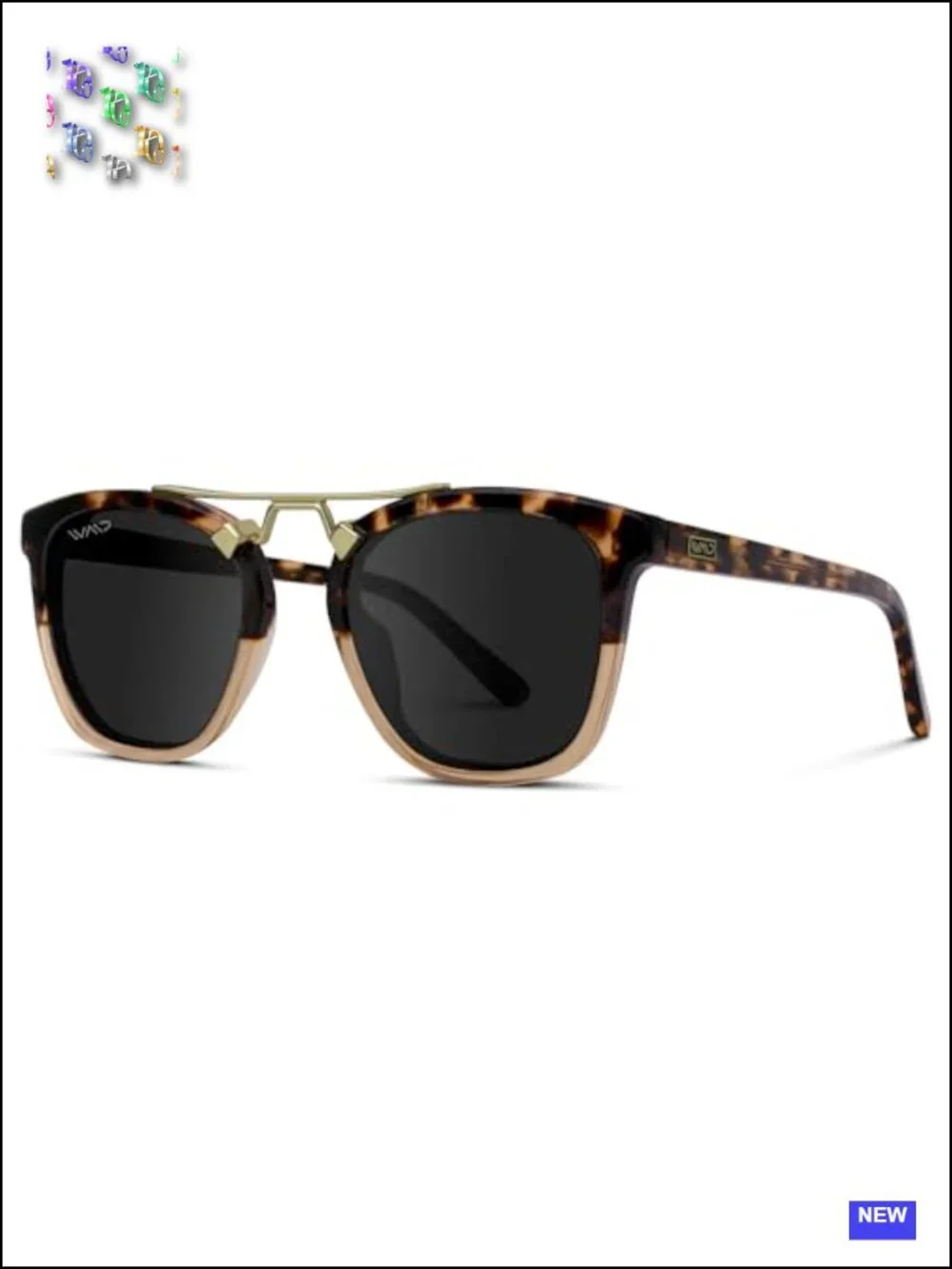 Oversized Square Polarized Sunglasses for Women UV400 Acetate